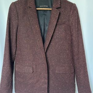 NWOT Tweed Banana Republic Blazer | size 6